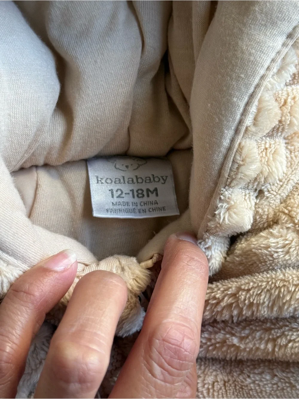 Koala Kids plush ribbed
